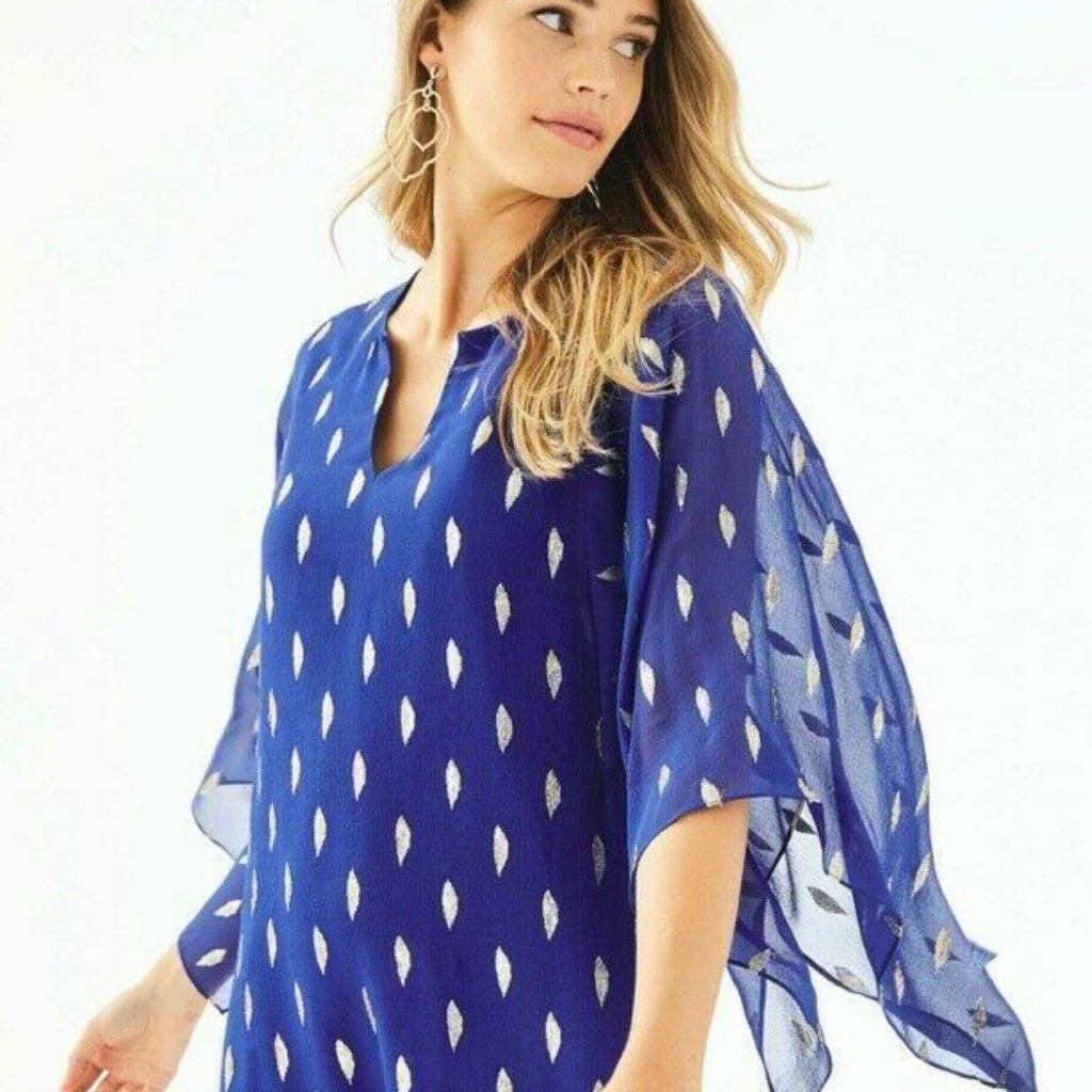 Lilly Pulitzer $278 Shalynn Silk Caftan, Gorgeous